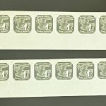P) B&M Mi 42-50** 10er-Str. UR m. Pl. Nr. links+rechts, Spezialsammlung