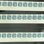 P) B&M Mi 117-25** 10er-St. UR m. Pl. Nr. links+rechts, Spezialsammlung