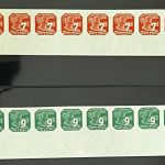 P) B&M Mi 117-25** 10er-St. UR m. Pl. Nr. links+rechts, Spezialsammlung