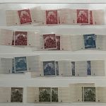 P) B&M Mi 65-78 Pl.-St **, kplt. Sammlung im 4er-Blk. Ecke 1-4 + EZM