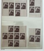 P) B&M Mi 140-141 ** LW / LS und ZW / ZS Kombinationen, Spezialsammlung
