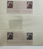P) B&M Mi 138-139 ** LW / LS und ZW / ZS Kombinationen, Spezialsammlung