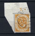 P) Bund Mi 136 ° Eckrand OL , gepr. Schlegel BPP, Mängel