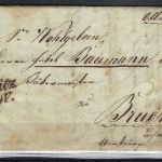 P) Österreich Mi 5 EF befördert von Ollmütz n. Bruck 1850