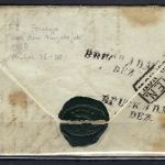 P) Österreich Mi 5 EF befördert von Ollmütz n. Bruck 1850