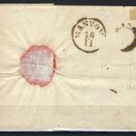 P) Lombardei-Venetien Mi 3y breitrandig, von Sermide n. Mantova