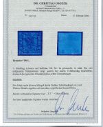 Bergedorf Mi 1 a °, FA Mozek BPP, ME 1.300€, Mängel