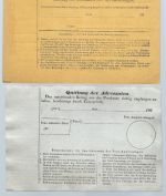 Helgoland 4 versch. Postformulare ungebrauct, je gep. Schulz BPP