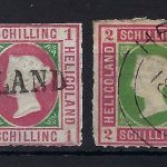 Helgoland Mi 2-3 ° je gep. Lemberger / Schulz BPP, ME 320€