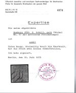 Hamburg Mi 7 ° mit Expertise Georg Bühler, ME 2.500€