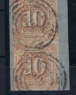 Turn und Taxis Mi 19 (2) senk. Paat ∆ mit FA Sem BPP, ME 2.000€
