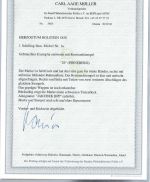 Schleswig Holstein Mi 1a°, FA Møller BPP, ME 6.500€, SELTENE MARKE !!