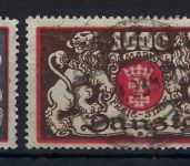 Danzig Mi 119-122 ° gepr. Gruber BPP/Infla Berlin, ME 240€