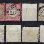 DR Brustschilde, Zusammenstellung aus Mi 2-15 °, teils gep., ME 1.575€