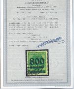 DR Mi 307 ° mit FA Bechtold BPP, ME 2.000€, gute Qualität