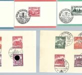 DR 1938-1943, 15 Belege/Karten/Einschreiben, Konvolut