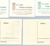 DR 1938-1943, 15 Belege/Karten/Einschreiben, Konvolut