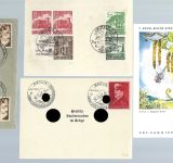 DR 1938-1943, 15 Belege/Karten/Einschreiben, Konvolut
