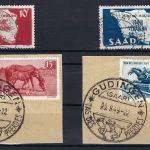 C) Saarland Mi 260-61 °, 265-66 ° , meist BPP geprüft, ME 100€