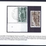 C) Saarland Mi 262 II - 263 I ° mit KB Geigle BPP, ME 350€, einwandfrei