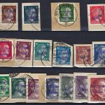 C) Lokalausgaben 1945-50 Meißen Mi 2-24, °, ME 990€, geprüft