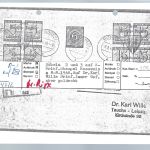 C) Lokalausgaben 1945-50 Döbeln Mi 2-3, Viererblöcke Brief