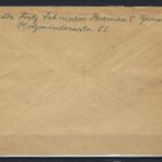 P) Bizone Mi 108-110, Satzbrief, Mi 108 Ecke OL, 109 OR, 110 Ecke OR
