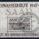 Saarland , Block 2 mit SoSt, ME 2.400€, FA Geigle BPP, einwandfrei