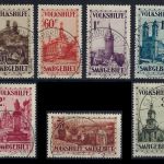 Saargebiet Mi 161-167 °, Luxus Satz, ME 650€, FA Ney VP