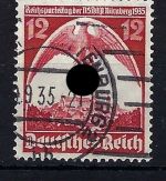 DR Mi 587 Y ° einwandfrei, ME 150€, gepr. Schlegel BPP