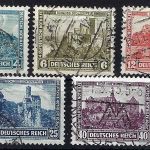 DR Mi 474-478 °, ME 110€, 478 gepr. Schlegel BPP