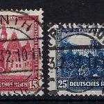 DR Mi 459-462 °, ME 140€, 461, 462 gepr. Schlegel BPP