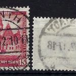 DR Mi 459-462 °, ME 140€, 461, 462 gepr. Schlegel BPP