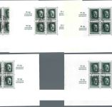 DR Mi 5x Block 11 gest., 4x gest. Königsberg, 1x gest. Berlin, ME 300€