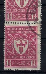 DR Mi 199 b °, senk. Paar, ME 400€, gepr. Infla Berlin