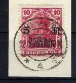 DR Mi 105 a ° auf Luxus Briefstück, ME 150€, gep. Oechsner BPP / Infla Berlin