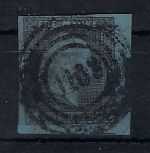 Preußen Mi 3 ° voll-breitrandig, Randstück