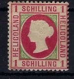 Helgoland Mi 7 XA * ungebr. mit Falzrest, ME 300€, gep. Lemberger BPP