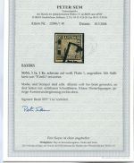 Bayern Mi 1Ia ° ME 3.500€, voll-breitrandig, Attest Sem BPP