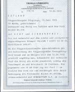 Estland Mi 51 A Auslandsbrief n. New York, Nachgebühr, FA Löbbering