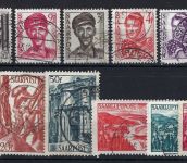 Saarland Mi 239-254 °, ME 65€, 252-254 mit KB Ney VO