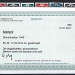 Saarland Dienst, Mi 33-44 ° einwandfrei, ME 500€, KB Ney VP