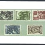 Saarland Mi 267-271 ° einwandfrei, ME 650€, KB Ney VP