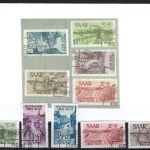 Saarland Mi 255-259 ° einwandfrei, ME 500€, KB Ney VP