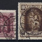 Saargebiet Mi 102-103 ° gepr. Ney VP