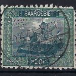 Saargebiet Mi 55 B °, ME 280€, gepr. Braun BPP, Mängel