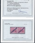 Saargebiet Dienst Typenpaar Mi 14 I / II *, ME 450€, KB Geigle BPP