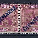 Saargebiet Dienst Typenpaar Mi 14 I / II *, ME 450€, KB Geigle BPP