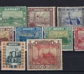 Saargebiet Mi 84-97 * , ME 110€, teils gepr. Ney VP