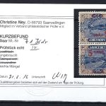 Saargebiet Mi 71 Kdr IV *, ME 120€, KB Ney VP, leichte Mängel